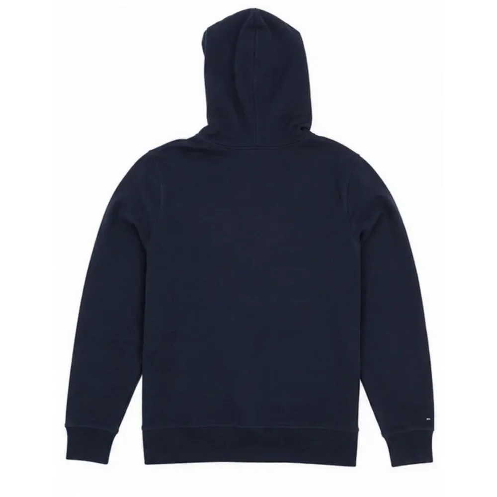 Tommy Hilfiger Youth Hoodie Jogger Set Navy Blue Logo Fleece Tracksuit Size L/M